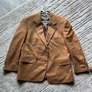 Woolmark Men’s Sport Coat Light Brown (FREE SHIPPING + BRAND NEW)
